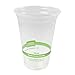 World Centric Compostable Cups 16 oz - Clear Cold Cups Made from Plants - 200 Pack 2