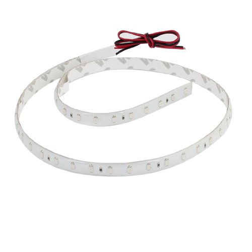 Ruilogod �O���[�� 48 LED �t���L�V�u���_�Ń��C�g�X�g���b�v DC 12V 60cm