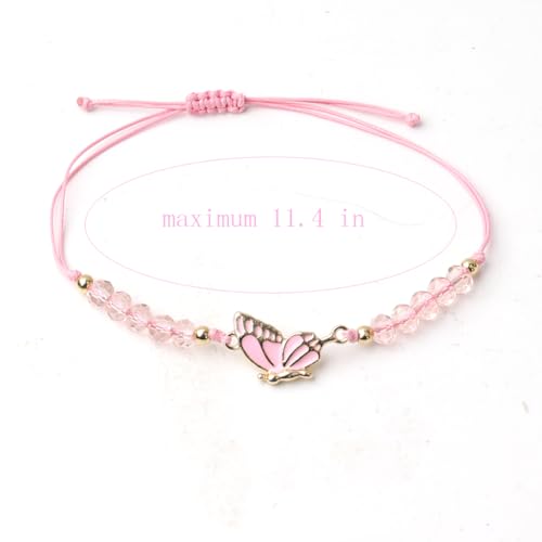 Friendship BFF Necklace Matching Butterfly Necklace for Best Friends, BFF Jewelry, 2 Pieces3