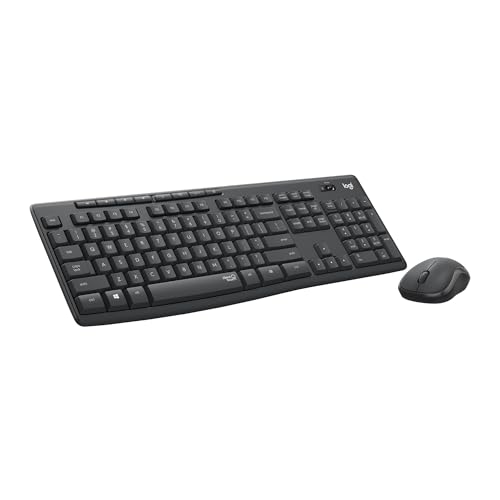 Logitech MK295 ensemble sans fil haut de gamme silencieux et ergonomique