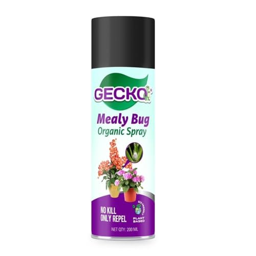 Image of Shadow Securitronics Natural Mealy Bug Repellent Spray | Vegan & Eco-Friendly | 100% Herbal, Chemical-Free | Supports Plant Growth | Indoor & Outdoor Use | Pack of 1 - Formulation 20X