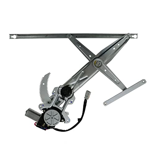 Image of TRQ Right Power Window Regulator & Motor Assembly Passenger Side Compatible with 1993-1995 Honda Civic