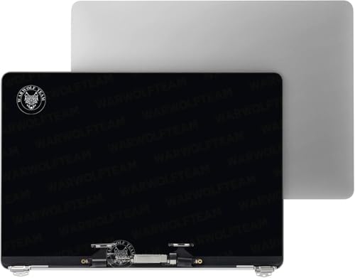 Image of 13 inch Screen Replacement for MacBook Pro A2338 M1 2020 / A2338 M2 2022 EMC 3578 EMC 8162 MYD83 MYD92 MYDA2 MYDC2 MYD83LL /A MYD92LL /A MYDA2LL /A MYDC2LL /A LCD Screen Retina Display Full Assembly (Silver)