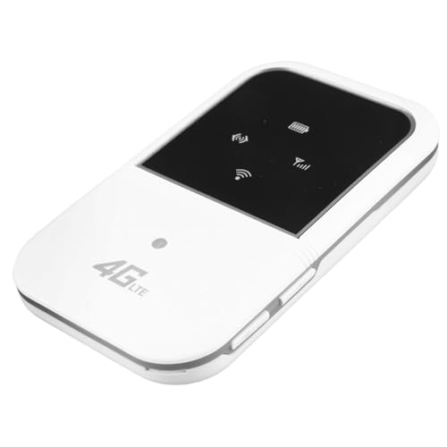 Image of Diyeeni Portable 4G WiFi Router Mobile Hotspot 150Mbps Download for Travel, 2100mAh Rechargeable Battery Pocket WiFi, Supports SIM Card for Phone Laptop Desktop, Up to 10 Users,