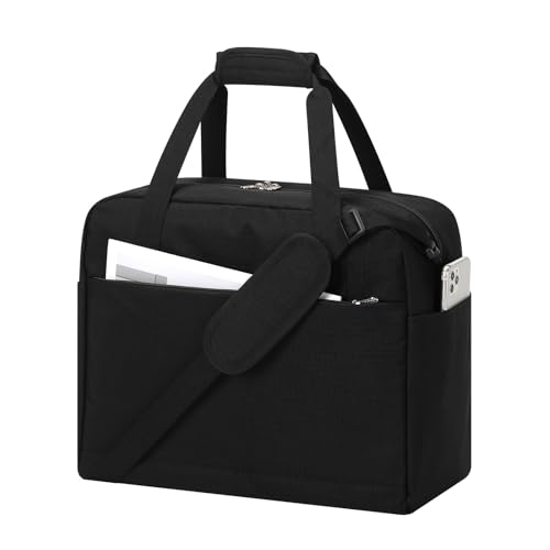 iFARADAY Carry on Duffle Bag for Travel - 16x7x12.5 Airline Approved Personal Item Travel Bag with Shoulder Strap for Men and Women (Black) image 8