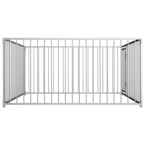 vidaXL Outdoor Hundezwinger 200x200x100cm Hundekäfig Hundehaus Hundehütte