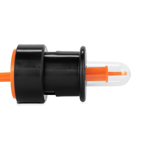 Image of Camco Rhino RV Tote Tank Gauge | Features an Easy Installation, Attaches to a Standard Garden Hose, and Allows The Tote Tank to Vent While Filling or Dumping (39012) One Size (Pack of 6)