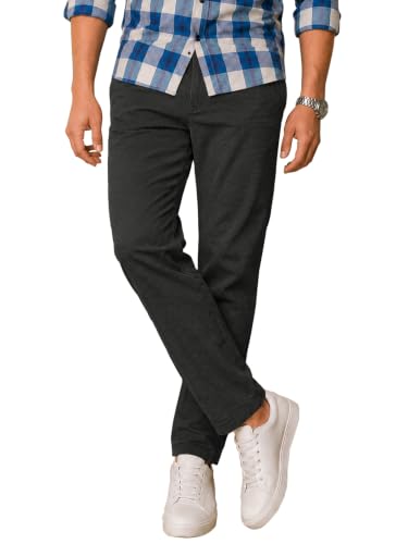 Image of Noble Monk Men's Formal Trousers | Regular Fit Stylish Pants for Men | Comfortable Solid Trousers | Classic Formal Wear for Men | Smart and Versatile Everyday Wear