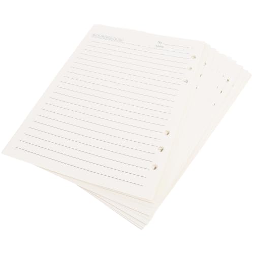 Papel Claro A5 de 6 Agujeros para Diario Creativo y Toma de Notas