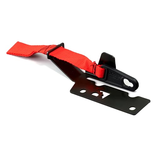 BuiltRight Industries Rear Seat Release for 20092025 Ford F-150 F-250 F-350 F-450 & Raptor SuperCab & SuperCrew - Red Strap Made in USA