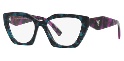 Prada PR 09YV - 06Z1O1 Eyeglass Frame TEAL TORTOISE w/DEMO LENS 54mm