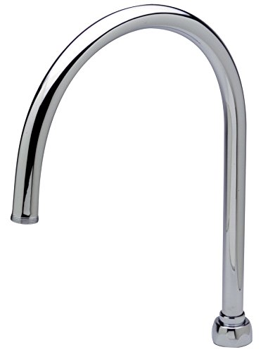 Spout,Brass,Fits Zurn