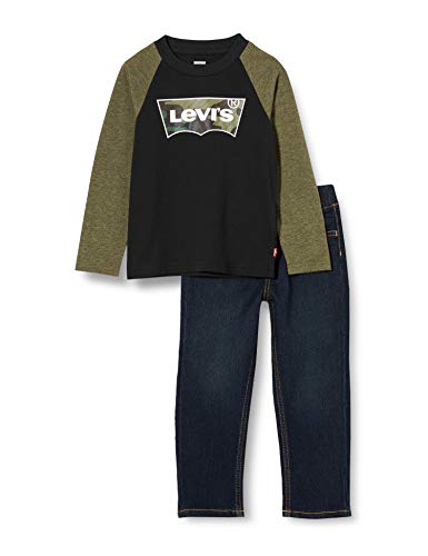  Levi's Kids Lvb Raglan Top Jeans Set Ensemble ...