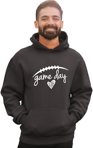 Go All Out Game Day Football Mens Women Sweatshirt Hoodie3