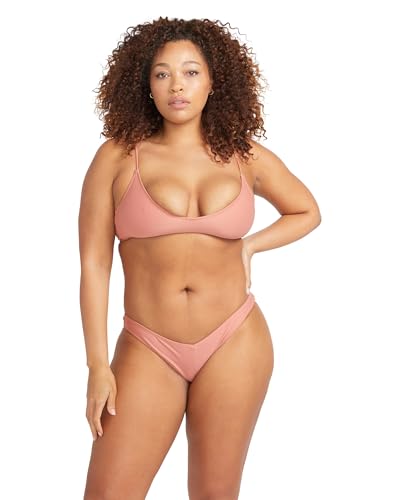 Volcom Womens Simply Seamless V Swimsuit Bikini Bottom4