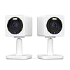 WYZE Cam OG Indoor/Outdoor 1080p WI-Fi Smart Home Security Camera with Color Night Vision, Built-in Spotlight, Motion Detection,2-Way Audio, Compatible with Alexa & Google Assistant,White (Pack of 2)