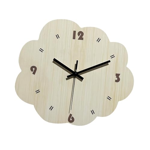 Horloge murale silencieuse irrégulière pour supprimer le tic-tac