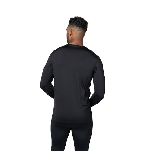 Hot Chillys Men's Micro-Elite Chamois Crewneck Midweight Body Fit Base Layer4