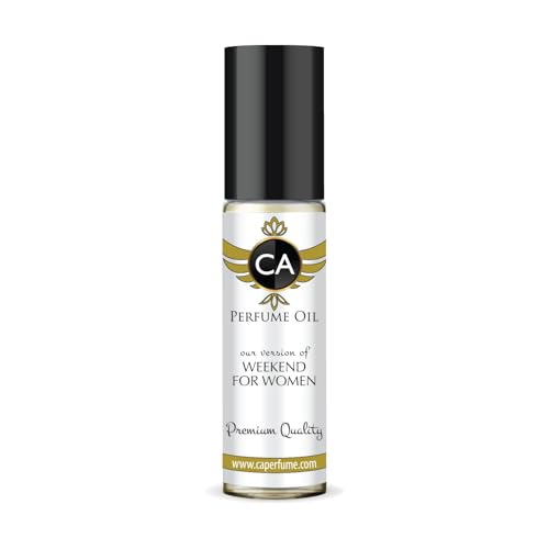 CA Perfume Impression of Weekend For Women Fragrance Oil Floral Scent Long Lasting Perfumes for Women Travel Size TSA Ready Mini Parfum Body Oil Roll-on 0.33 Fl Oz 10ml