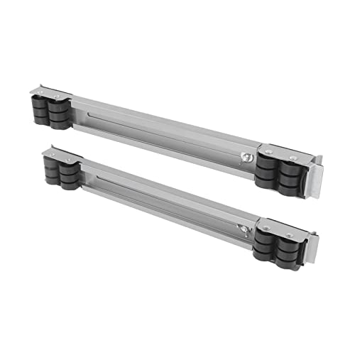 Srliya Rodillo Extensible de Alta Resistencia para Electrodomésticos, Rodamiento de Carga Eficiente de 300KG para Lavadoras Secadoras y Muebles
