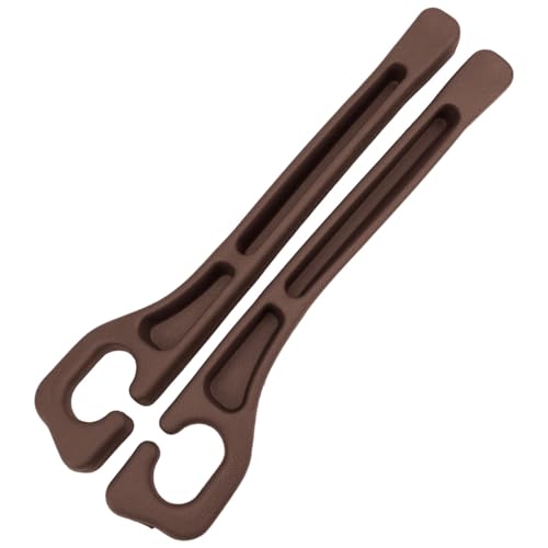 Penitue 2pcs Car Seat Gap Filler, No Drop Guard Universal Gap Organizer Between Seat and Console Prevents Phone Keys Cards Falling (Brown) by Penitue - Image 3