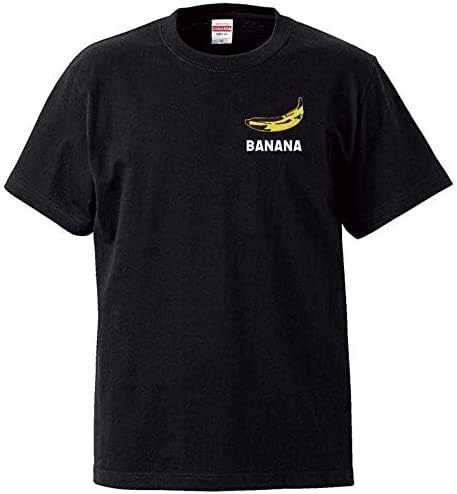 Amazon Co Jp Tシャツ メンズ 半袖 おしゃれ バナナ ばなな Banana ロゴ 海外 かっこいい クルーネック Uネック ユニセックス 男女兼用 プリントtシャツ 服 ファッション小物