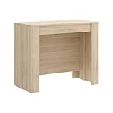 CARACTÉRISTIQUES TECHNIQUES - Produit en aggloméré mélaminé, un matériau résistant aux chocs et aux rayures, durable et étanche - Livré avec fermeture manuelle pour sécuriser la table une fois fermée - Bords finis en mélaminé - Meuble équipé de tasseaux ABS - Classement selon TYPE Teneur ou dégagement de formaldéhyde E1 - Poids maximum supporté par le tableau : 50 kg