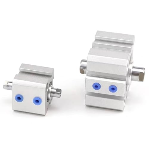 Vérin pneumatique SDAD20 compact double tige pour espace restreint - 6