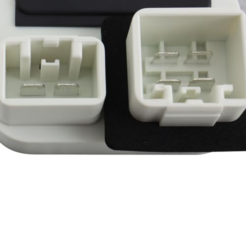 Image of TRQ Front Heater Blower Motor Resistor Compatible with Volvo XC90 S60 S80