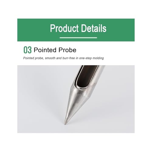 Sonde d'échantillonnage de poudre robuste à 3 emplacements pour granulés - 8