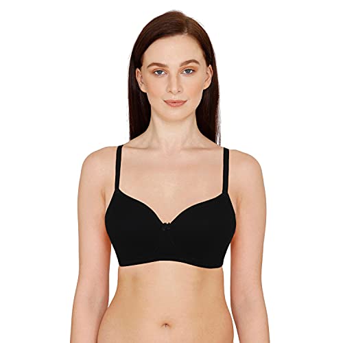 Image of Zivame Women's Cotton Wire Free Casual Padded Post Surgical /Mastectomy Bra