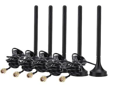 NBR 6dbi Sucker Omni Whip Rubber Duck with SMA Male Connector 3G /4G GSM Sucker Antenna 700-2700MHZ Full-Band OMNID Directional Antenna- 5 Pcs.-image-29