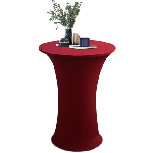 Deisy Dee 24 x 43 Coctel Spandex Stretch redondo mantel cubierta C124
