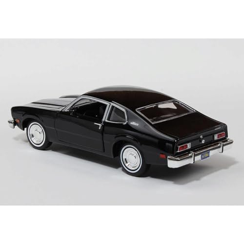 Modelo de auto Maverick negro 1:24 Motormax miniatura 4