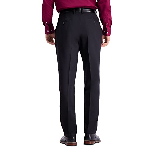 Haggar Men's Travel Performance Tailored Fit Suit Separates Jackets, Black-Pant, 42x32 - Thumbnail 2