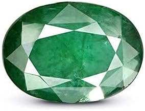 RRVGEM 7.50カラット コロンビアエメラルド (パンナ) ストーン認定 ルースジェムストーン ラシラタン 男女兼用 ラボ -