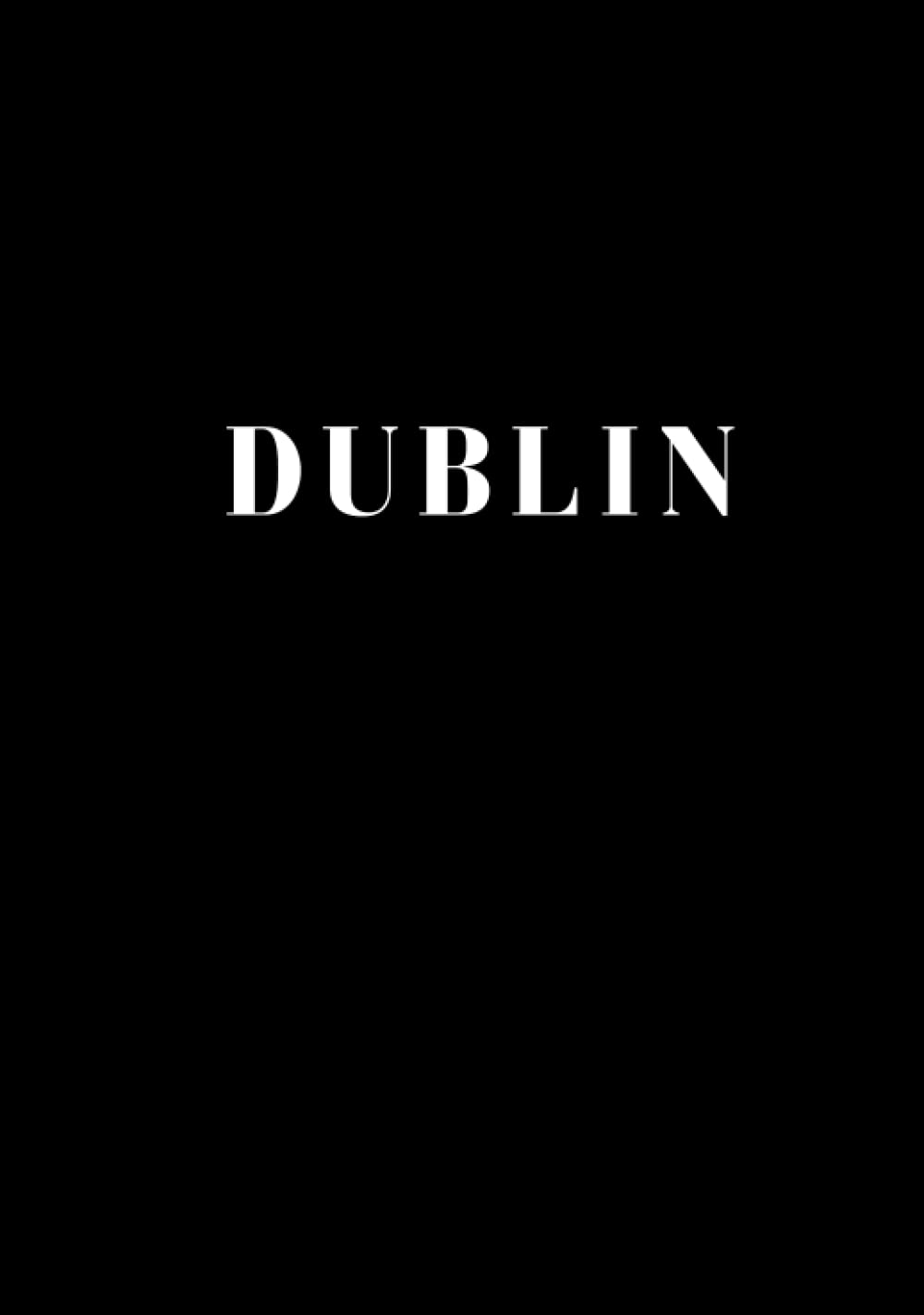Livre décoratif Dublin pour table basse et étagère de salon design