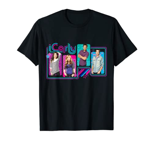 iCarly cross grid Carly, Sam, Freddie, Spencer T-Shirt
