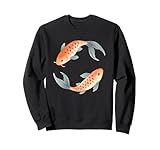 Photo Gallery yin yang koi pesce acquerello stile asiatico felpa Photo Gallery yin yang koi pesce acquerello stile asiatico felpa