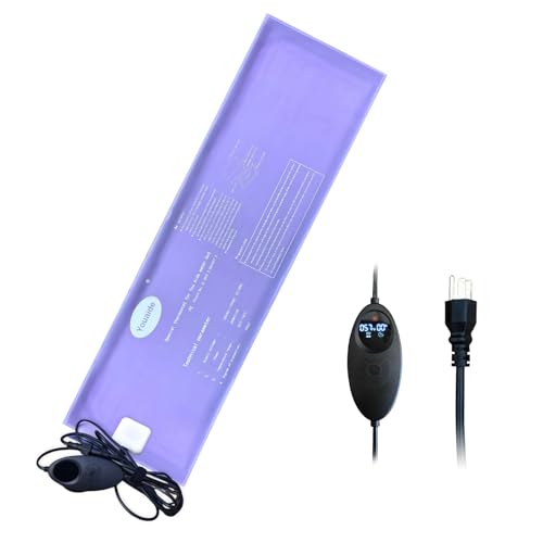 Youaide Softside Hardside Water Bed Heater 240W Digital Display Smart Water Bed Heater Safe and Durable Water Bed Heater Sensitive control For King Queen Full and Twin