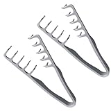 Texture Comb, Volumizing Wide-Tooth Hair Styling Comb, Fluffy Wide Tooth Curly Hair Comb, Men's Textured StylingComb for Volume, Fringe Parting Styling Accessory, for Men & Women (One Size, Count, 2)