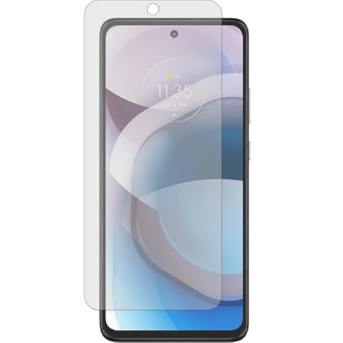 Image of Embed HD-Clear Screen Guard for Motorola One 5G Ace - Harder or Durable Plastic & More Impact-Resistant Than Glass, with Free Installation Kit