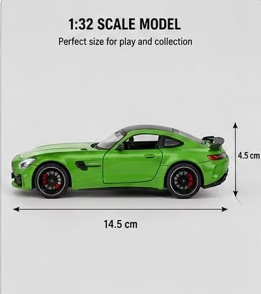 Image of Kammateswara Kids die cast car 1:32 Scale Model Metal Pullback Toy car with Openable Doors & Light Music(Random Color as per Stock) (GT CAR)