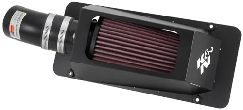 K&N Kit d'admission Typhoon compatible avec Mini Cooper 1.6 (USA) 2012-2014 - Noir Texturé (69-2024TTK)