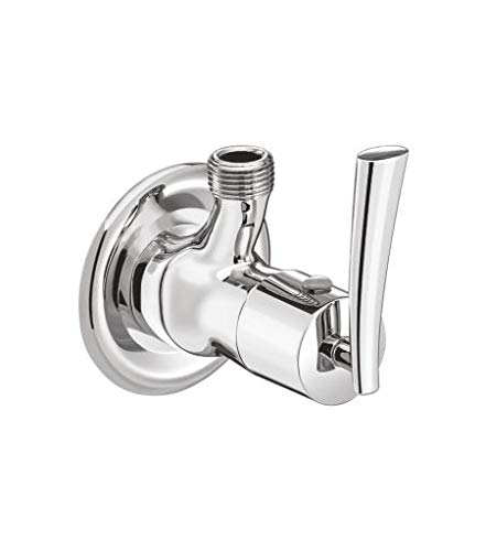 JAL Tansa Angle Stop Cock 15 mm Faucet | Bathroom Taps | Durable & Reliable Premium Material | Stainless Steel Faucet with Chrome Finish | Anti Rust 82480