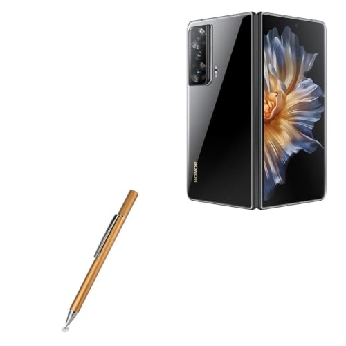 BoxWave Stylus Pen Compatible with Honor Magic V2 - FineTouch Capacitive Stylus, Super Precise Stylus Pen - Champagne Gold