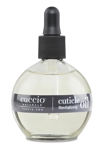 Cuccio Naturale Citrus &amp; Wild Berry Revitalizing Cuticle Oil, Lightweight Fast-Absorbing Hydrating Nail &amp; Cuticle Conditioner, Cold-Pressed Oils + Vitamin E, 2.30 Fl Oz
