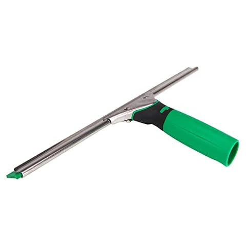 UNGER ErgoTec Fensterwischer (Breite 35 cm, mit S-Schiene und grünem Wischergummi, streifenfreie Fenstereinigung) ES35G Cover