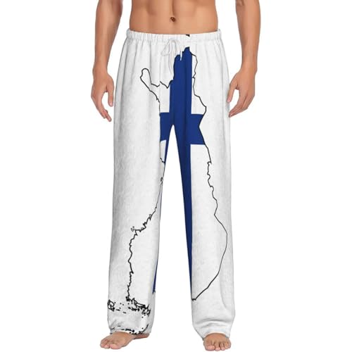 Pantalon pyjama flanelle homme confortable pour éliminer les nuits froides