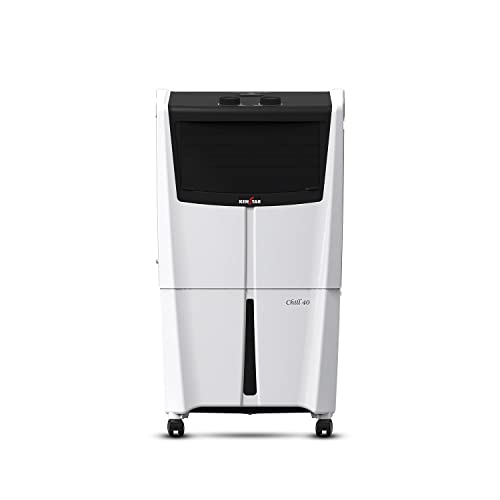 Kenstar CHILL HC 40 Personal Air Cooler for Home - Inverter Compatible, Honeycomb Cooling Pads, Collapsible Louvers, (40L, 170 Watts)